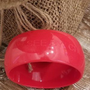 SEE BY CHLOE | Red Bangle / Braclet
